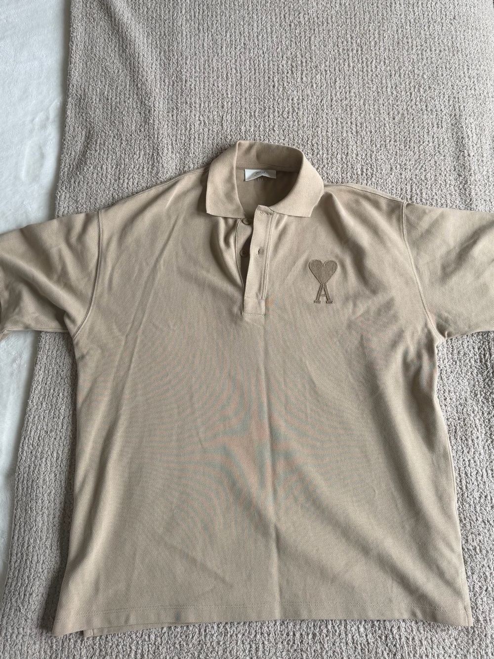 Ami Paris Short Sleeve Polo Shirt
